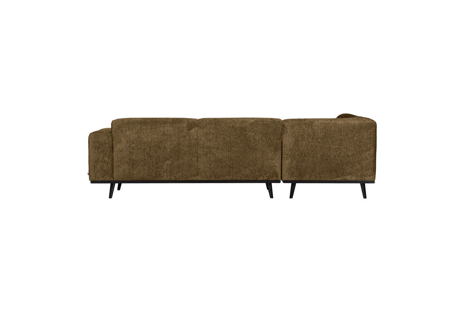 Design luxueux et elegant Fait partie de la celebre serie Statement Rembourre en velours grossier