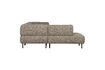 Miniature Canapé d'angle gauche tissu brun chiné LLOYD 4