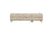 Miniature Canapé d'angle gauche tissu naturel mélangé LLOYD 3