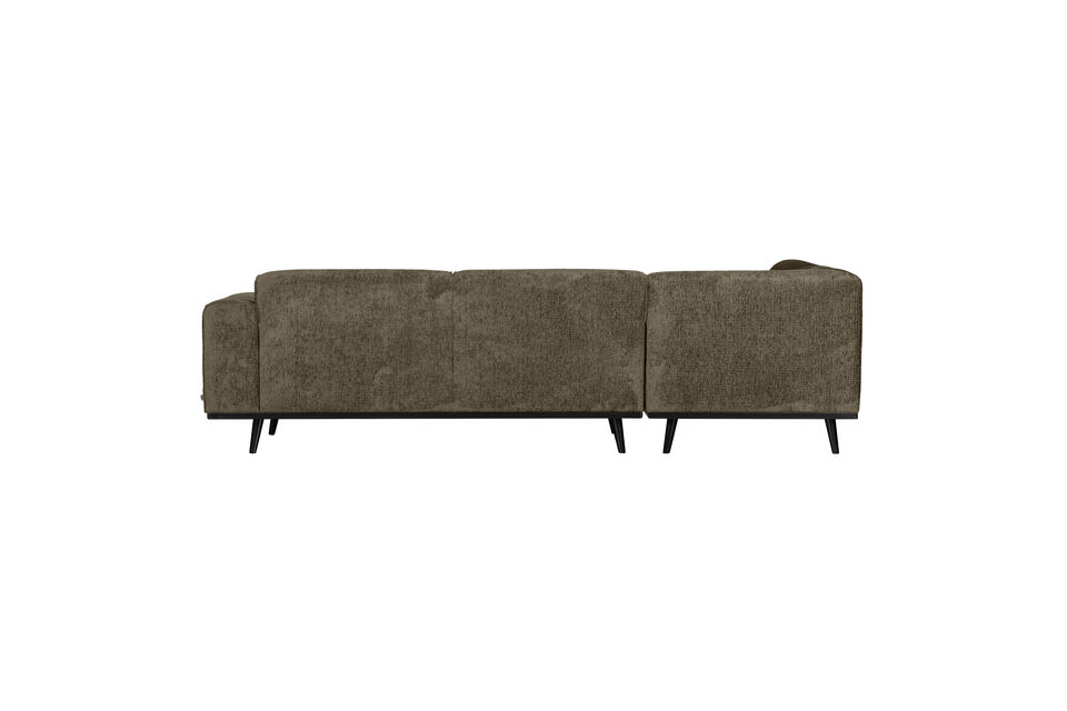Design luxueux et elegant Fait partie de la celebre serie Statement Rembourre en velours grossier