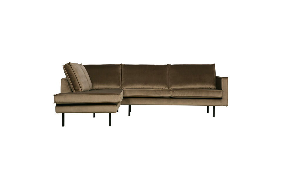 Design contemporain et chic Une partie de la celebre serie Rodeo Recouvert d\'un riche velours