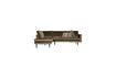 Miniature Canapé d'angle gauche velours taupe Rodeo 4