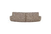 Miniature Canapé demi-rond 4 places brun clair chiné BATAVIER 4