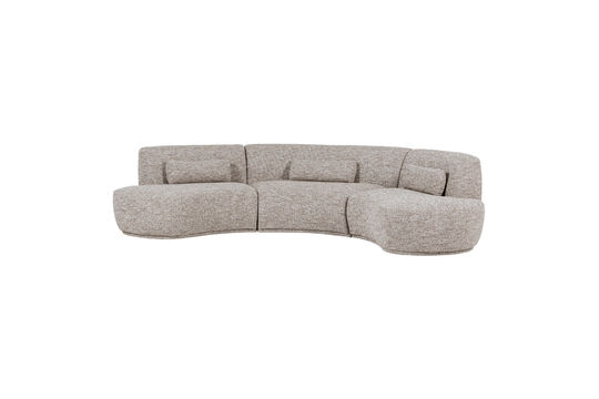 Voir la fiche produit canapé demi-rond 6 places sable chiné Batavier Canapé demi-rond 6 places sable chiné Batavier