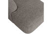 Miniature Canapé en U 339 cm Chenille gris chiné Sloping 6