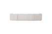 Miniature Canapé en U 339 cm Chenille Pearl Melange SLOPING 3