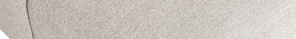 Mise en avant matière Canapé en U 339 cm Chenille Pearl Melange SLOPING