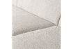 Miniature Canapé en U 339 cm Chenille Pearl Melange SLOPING 5