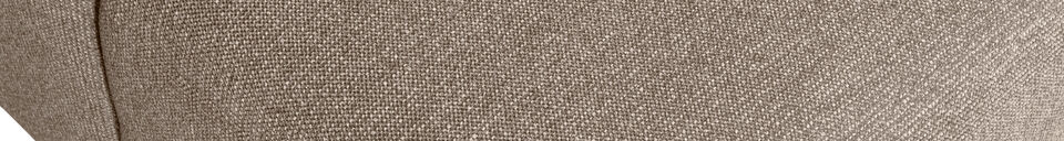 Mise en avant matière Canapé en U Naturel Mélange SLOPING
