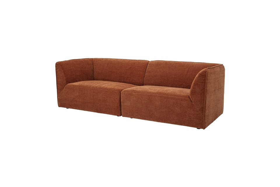 Polyester, bois de pin, contreplaqué, fer