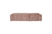 Miniature Canapé méridienne gauche chenille taupe CLOUD 4