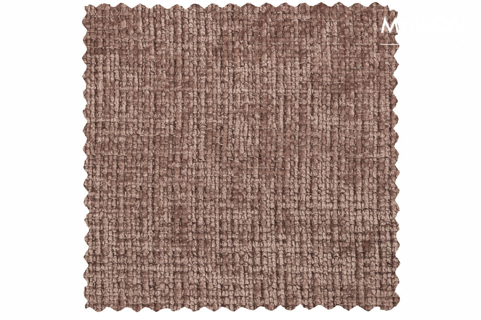 Matériau Le tissu Nala Chenille se distingue par sa structure tissée offrant un aspect luxueux et