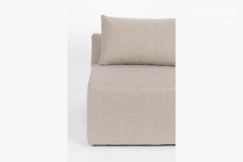 Avec son tissu à mailles grossières