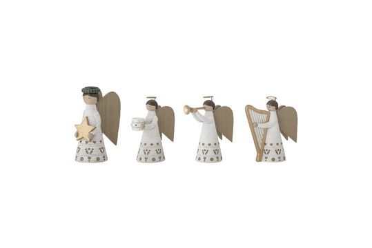 Candelabro blanco Abba