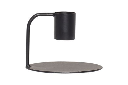 Candelabro de hierro negro Curve