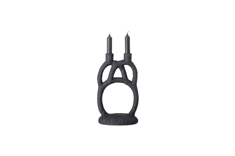 Candelabro negro Chambry Bloomingville