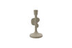 Miniature Candle Holder 20 cm Beige Aluminium Donna 1