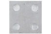 Miniature Candle holder 20 cm Grey Polystone HDMarb 3