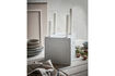 Miniature Candle holder 20 cm Grey Polystone HDMarb 2