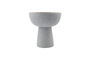Miniature Candle holder 21 cm Grey Marb Clipped