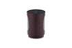 Miniature Candle Holders Set of 2 Metal and Glass Brown Tavo 5