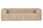 Miniature Canoe 3 seats in cream Bean fabric Clipped