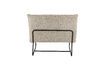 Miniature Cape beige recycled tissue lounge chair 7