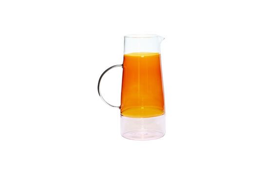 Carafe en verre ambre Lemonade