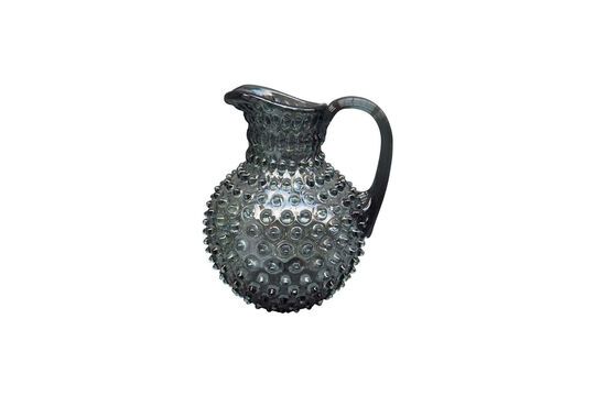 Carafe en verre gris foncé Diamant