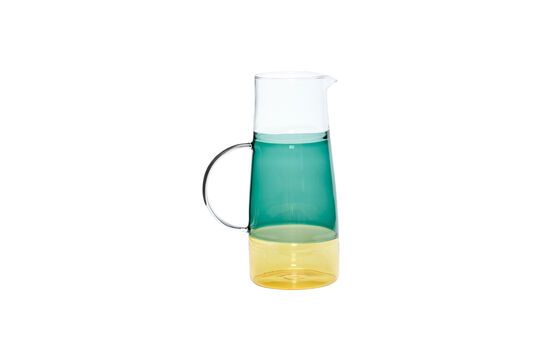 Carafe en verre vert Lemonade