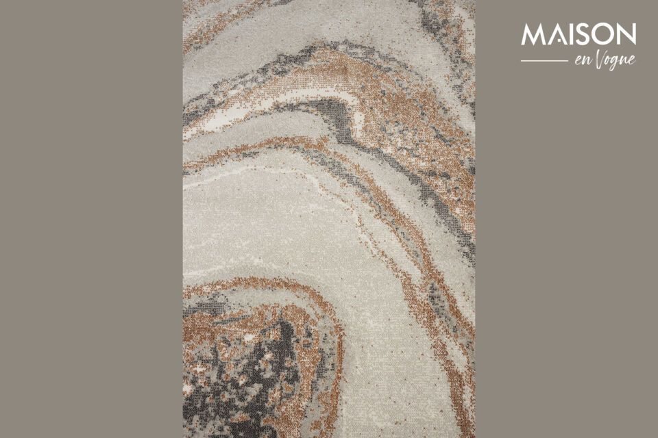 A rug inspired by the universe, transforming any space.