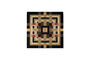 Miniature Carpet Urban Maze 160x160 Clipped
