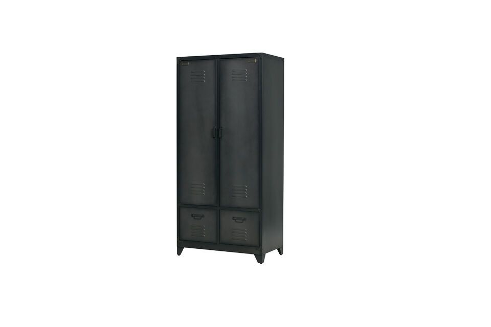 Cette armoire en métal à casiers est le choix parfait pour un rangement stylé