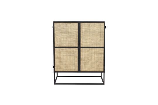 Cassettiera in legno nero Guuji