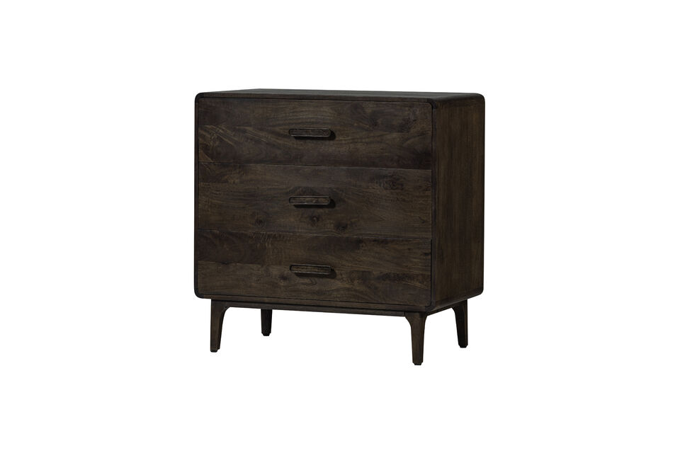 Cassettiera legno di mango marrone scuro LIYA Woood