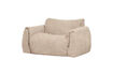 Miniature Causeuse Chenille Tissée Sable Baggy 1