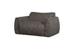 Miniature Causeuse tissu tissé gris mélange BAGGY 1