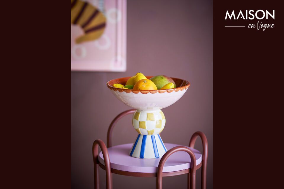 Centre de table en grès Bob Bloomingville