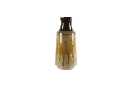 Ceramic vase Mustard Lava