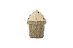 Miniatura Cesta con tapa D28xH41 cm de alga marina natural Cillie 1