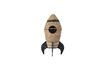 Miniatura Cesta de hierba marina Cosmina beige con tapa 1