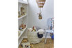 Miniatura Cesta L40xH30xW25 cm de poliéster blanco Dolly 3