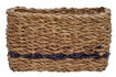 Miniatura Cesti portaoggetti, set di 6, alga marina naturale, HDSquares 4