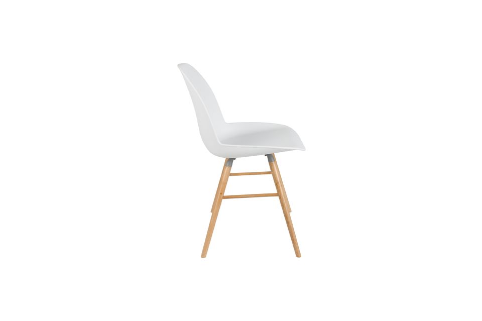 Chaise Albert Kuip Blanche - 12