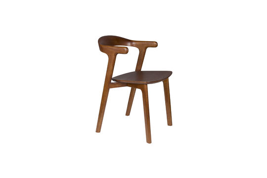 Chaise avec accoudoirs en bois de noyer Northwood Détouré