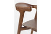 Miniature Chaise avec accoudoirs en bois de noyer Northwood 10
