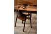 Miniature Chaise avec accoudoirs en bois de noyer Westlake 2