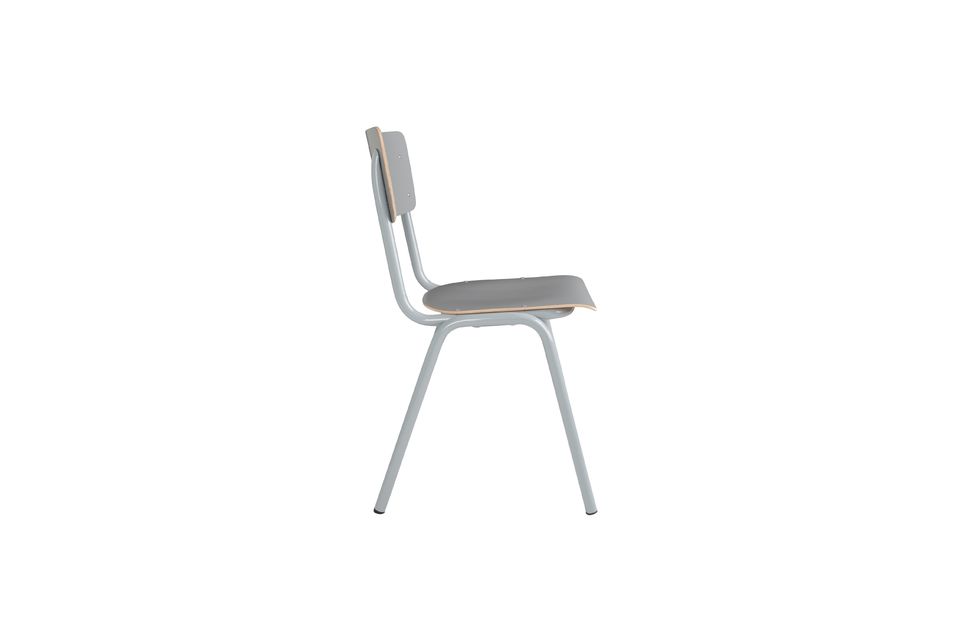 Chaise Back To School Grise - 9