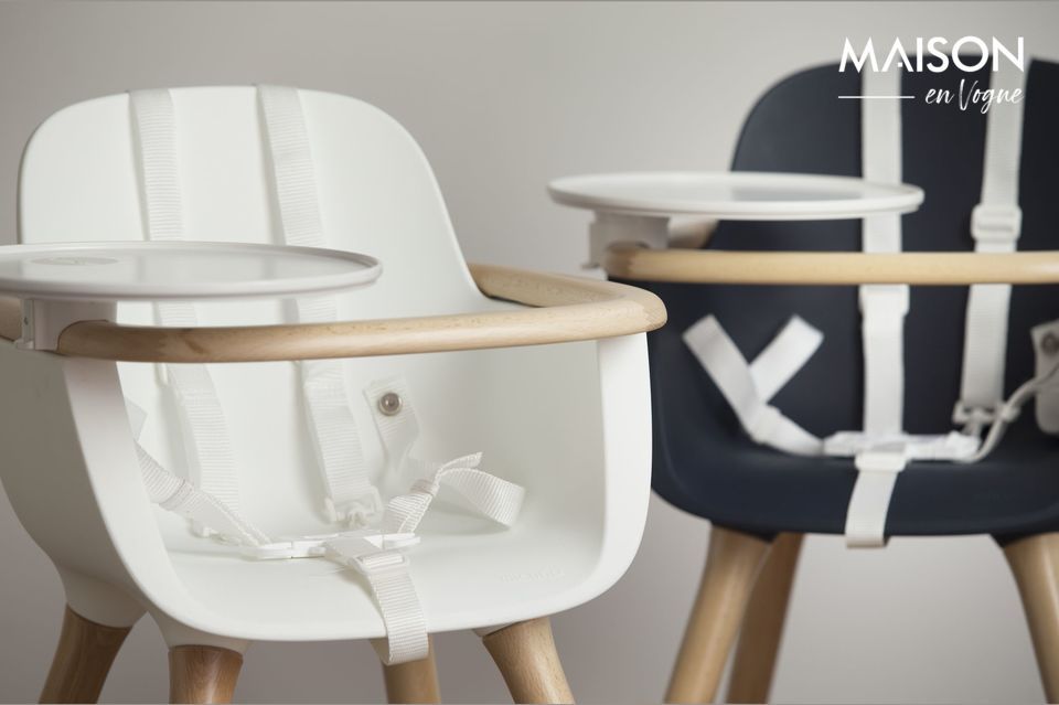 Chaise haute pour bébé grande qualité, joli design