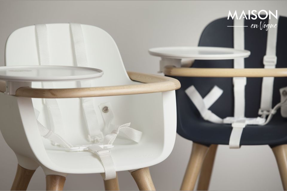 La chaise haute OVO est une des chaises hautes les plus iconiques de la marque Micuna